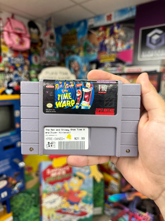 The Ren and Stimpy Show: Time Warp - SNES Loose
