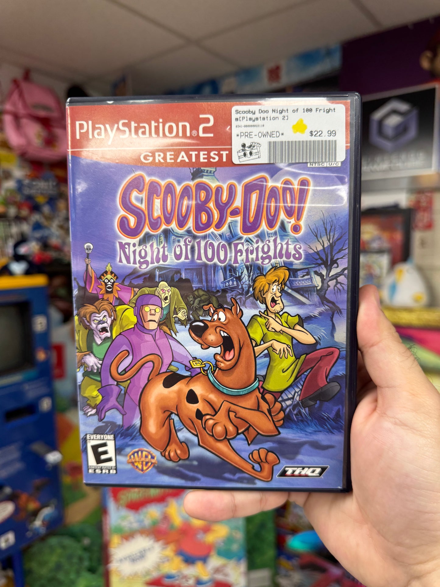Scooby Doo Night of 100 Frights [Greatest Hits] - PS2 CiB