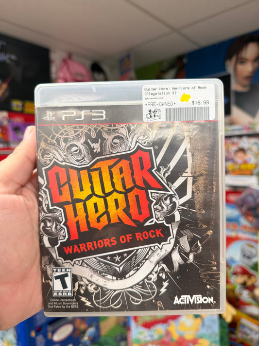 Guitar Hero: Warriors of Rock - PS3 Boxed