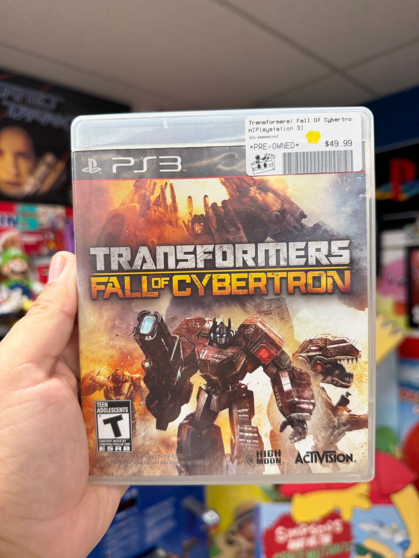 Transformers: Fall of Cybertron - PS3 Boxed