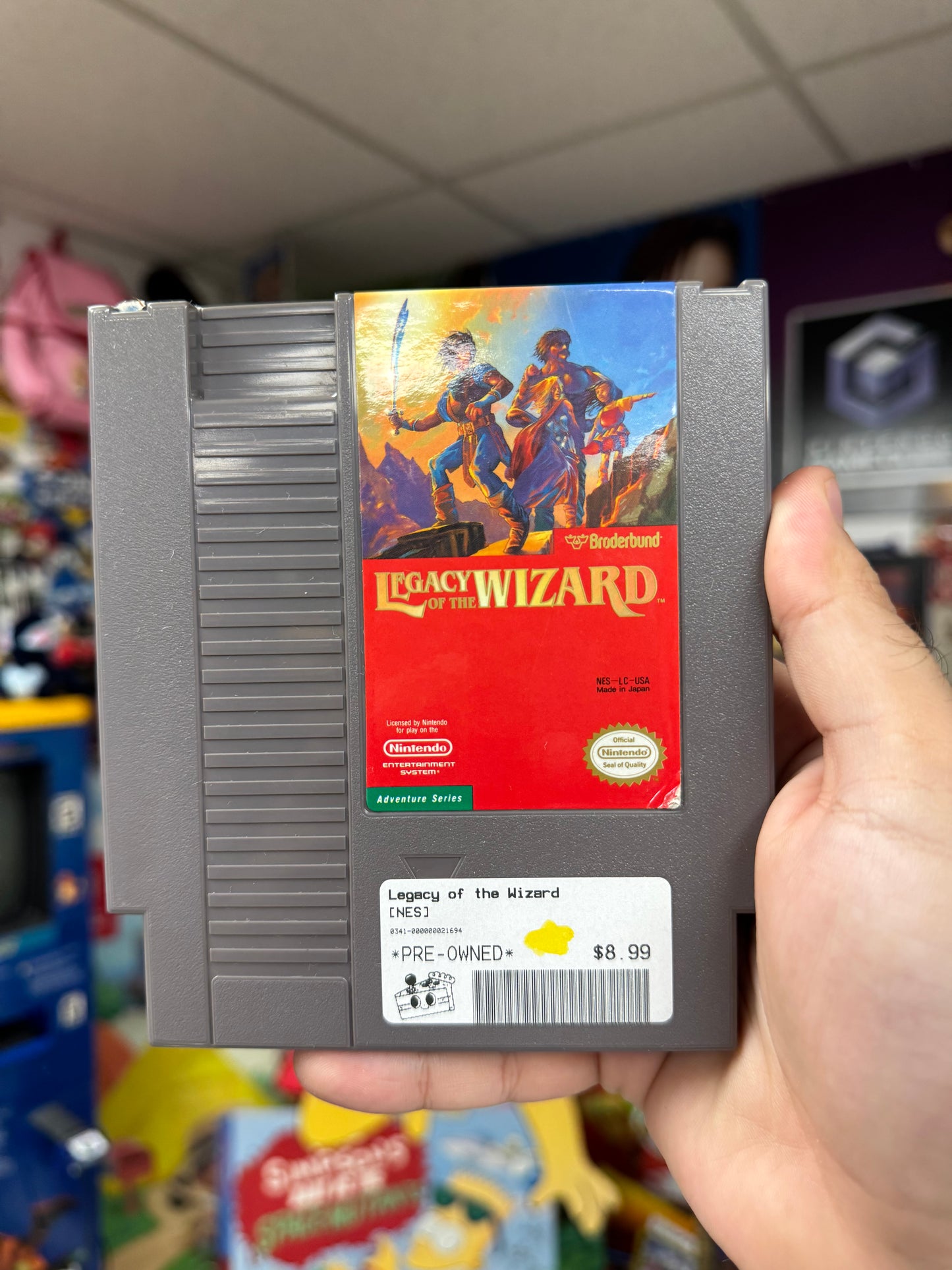 Legacy of the Wizard - NES Loose