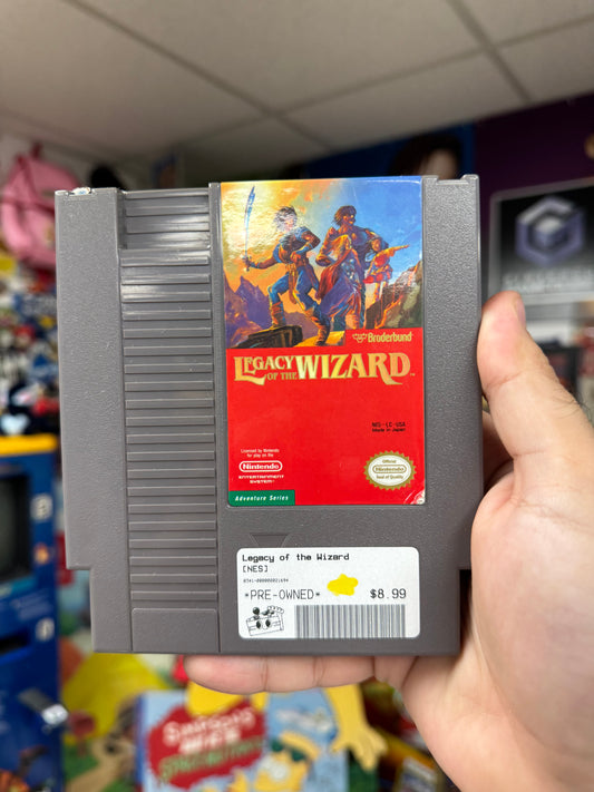 Legacy of the Wizard - NES Loose