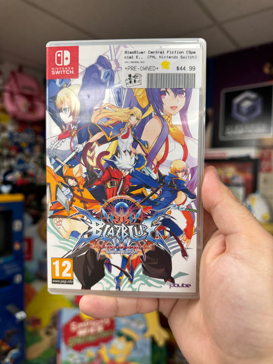 BlazBlue: Central Fiction [Special Edition] - Switch CiB