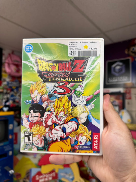 Dragon Ball Z: Budokai Tenkaichi 3 - Wi CiB