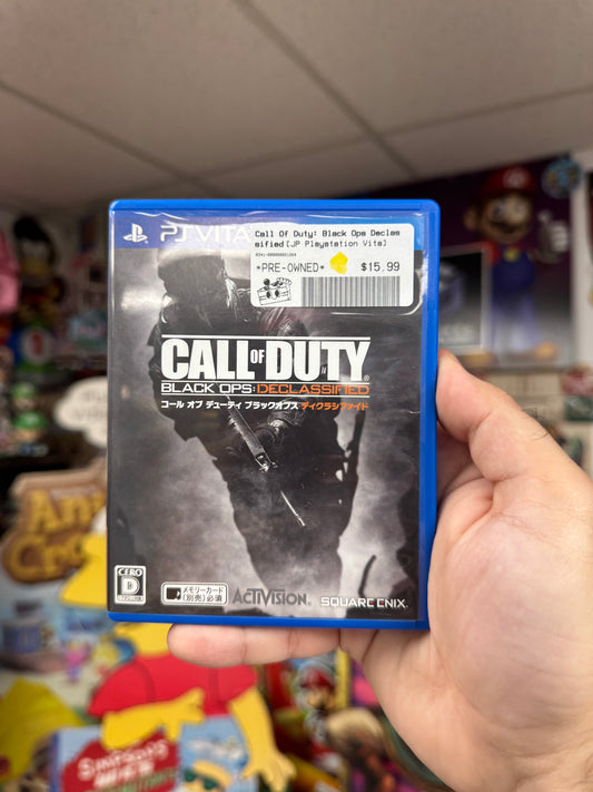 Call of Duty Black Ops Declassified - JP PS Vita CiB