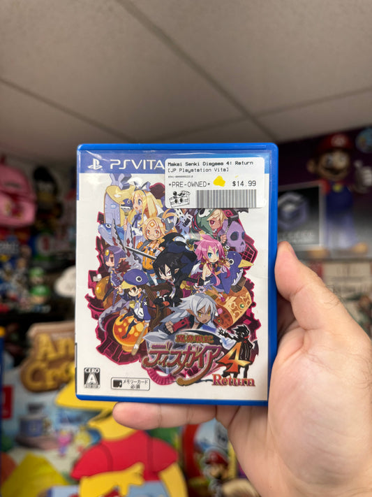 Mekai Senki Disgaea 4: Return - JP PS Vita CiB