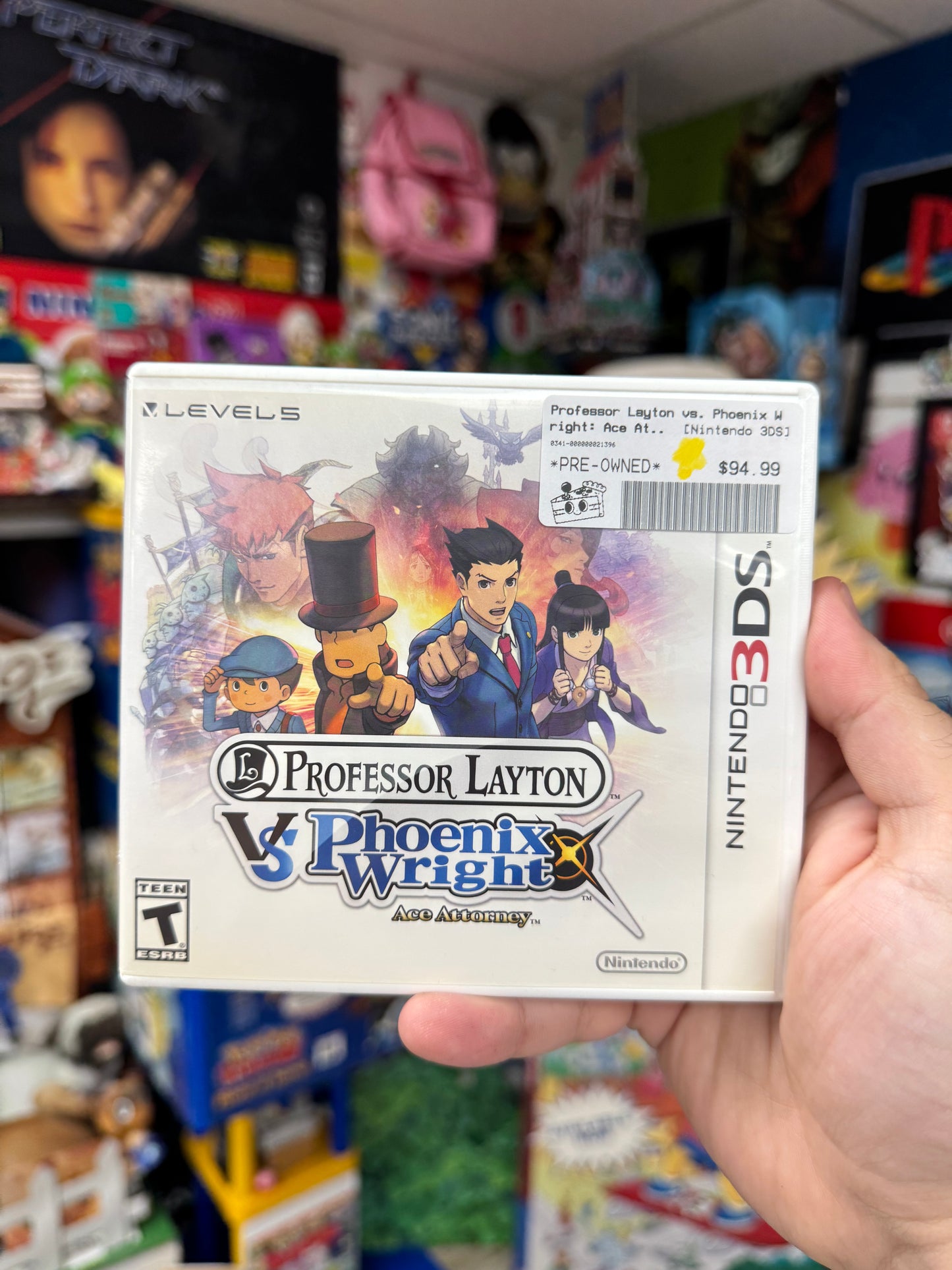 Professor Layton vs. Phoenix Wright: Ace Attorney - 3DS CiB