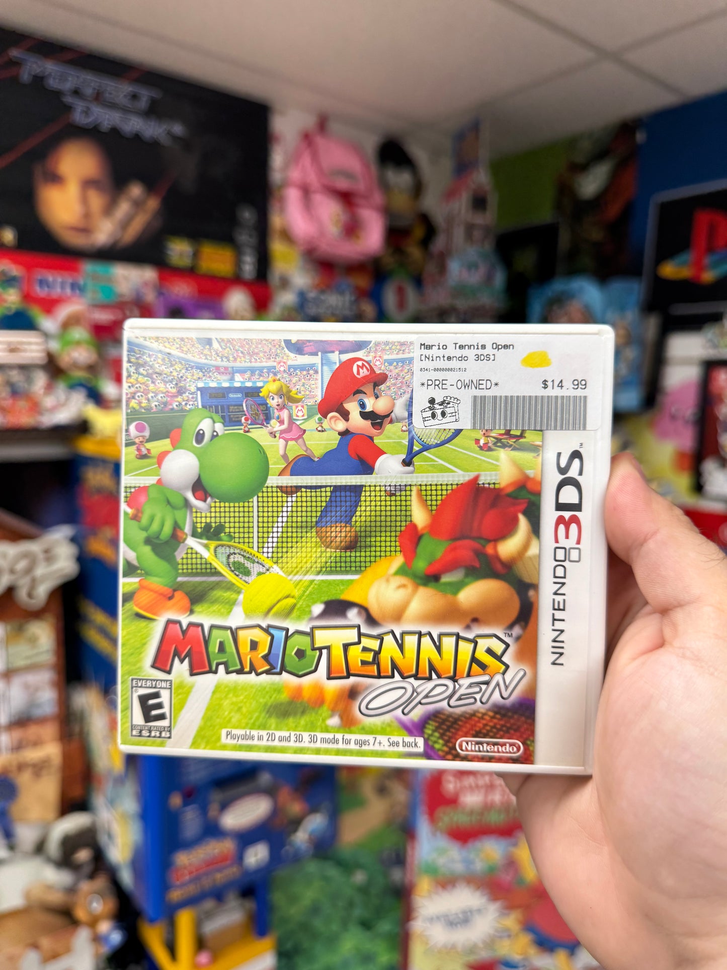 Mario Tennis Open - 3DS CiB