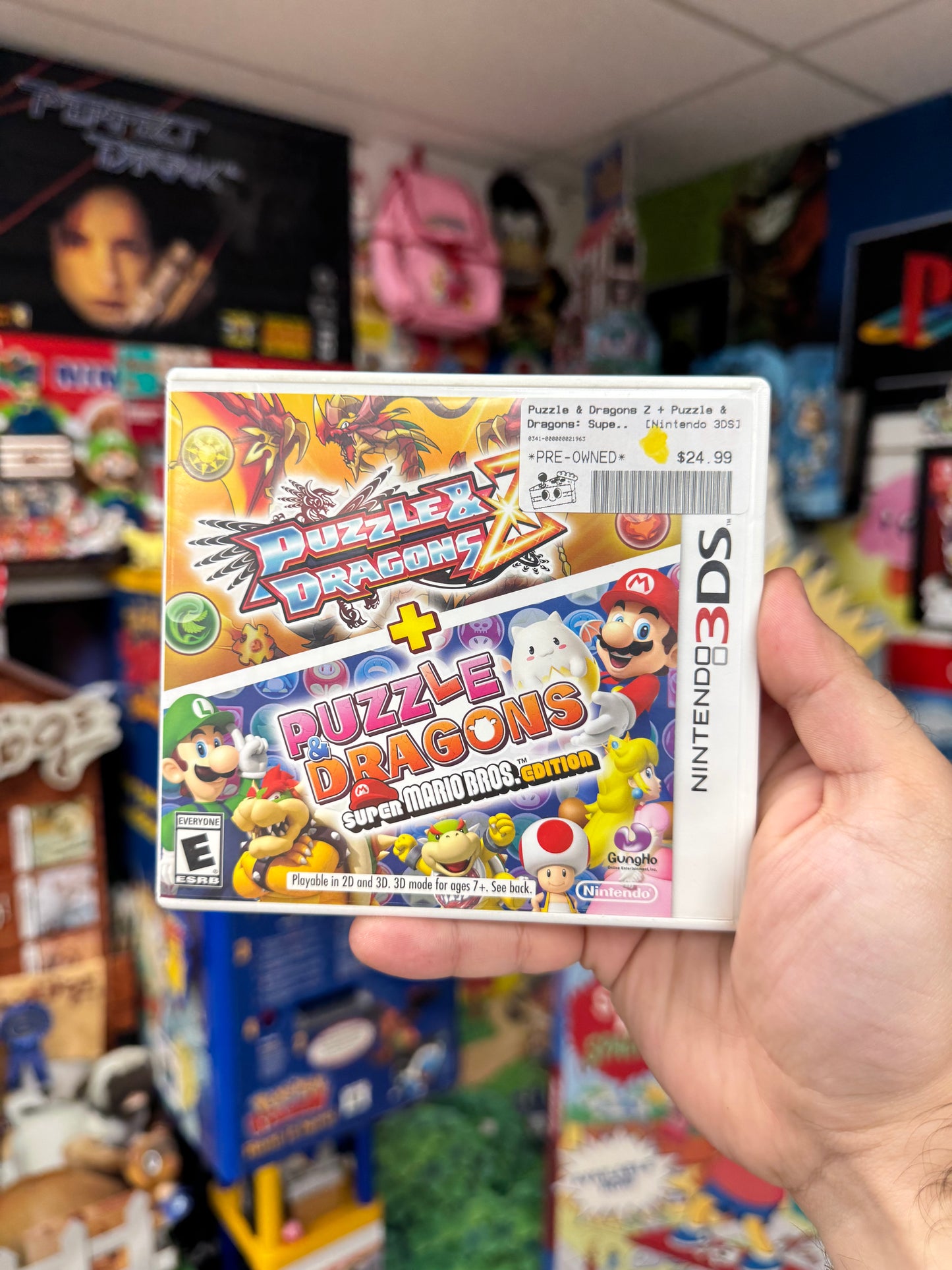 Puzzle & Dragons Z + Super Mario Bros Edition - 3DS CiB