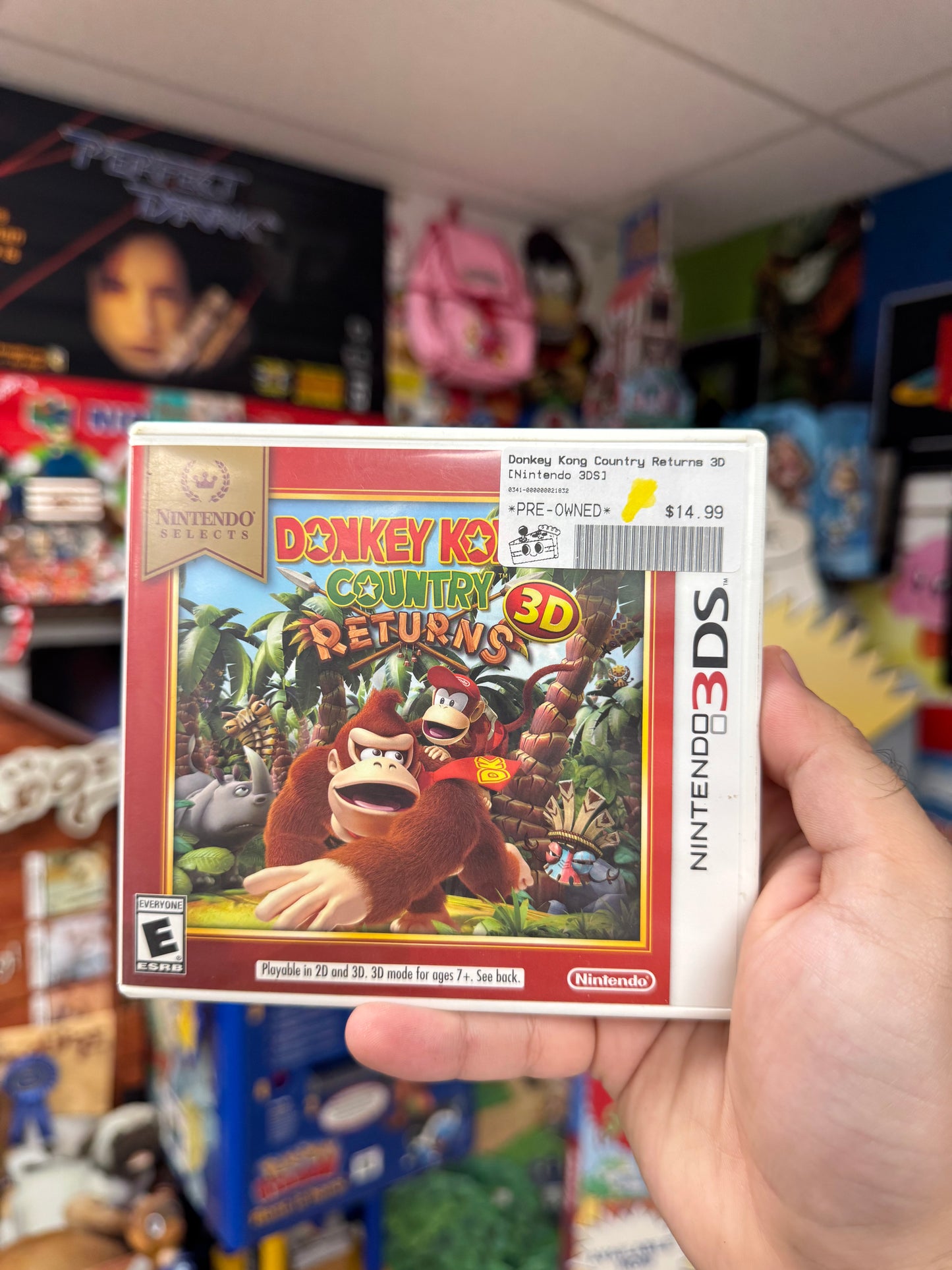Donkey Kong Country Returns 3D - 3DS CiB
