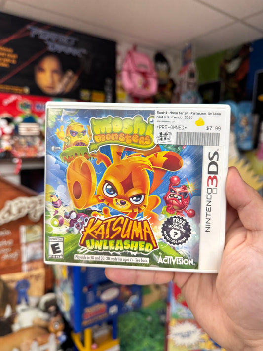 Moshi Monsters: Katsuma Unleashed - 3DS CiB