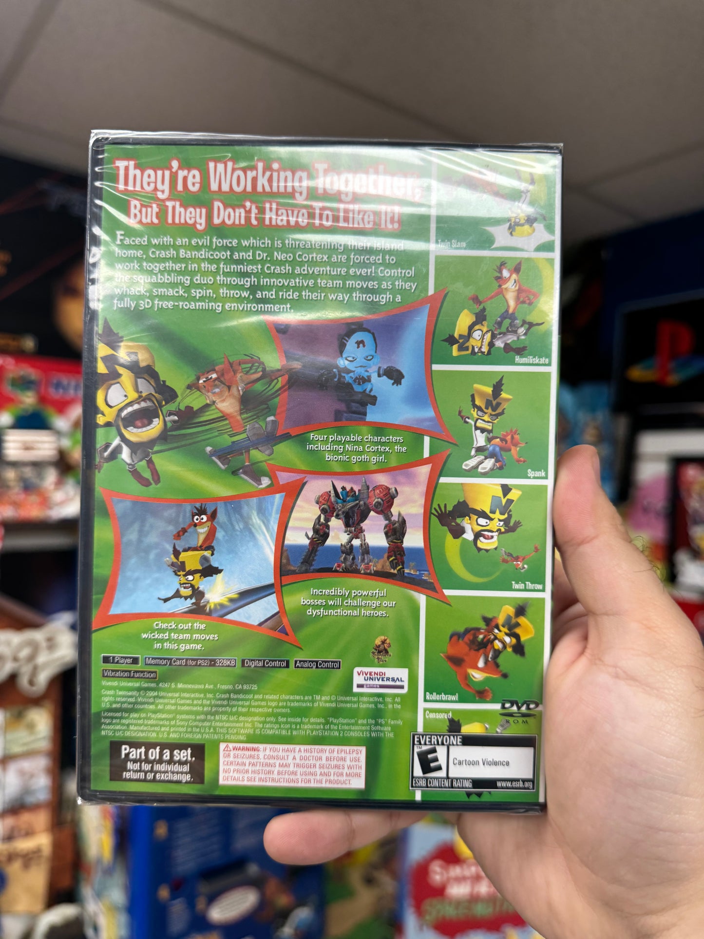 Crash Twinsanity - PS2 Sealed