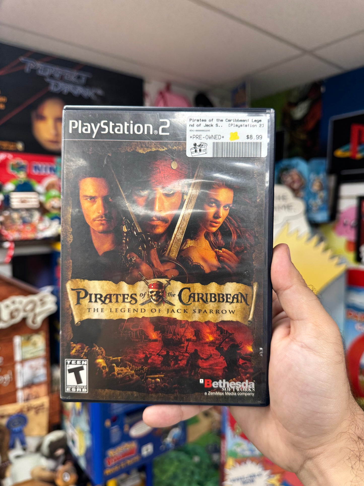 Pirates of the Caribbean: Legend of Jack Sparrow - PS2 CiB