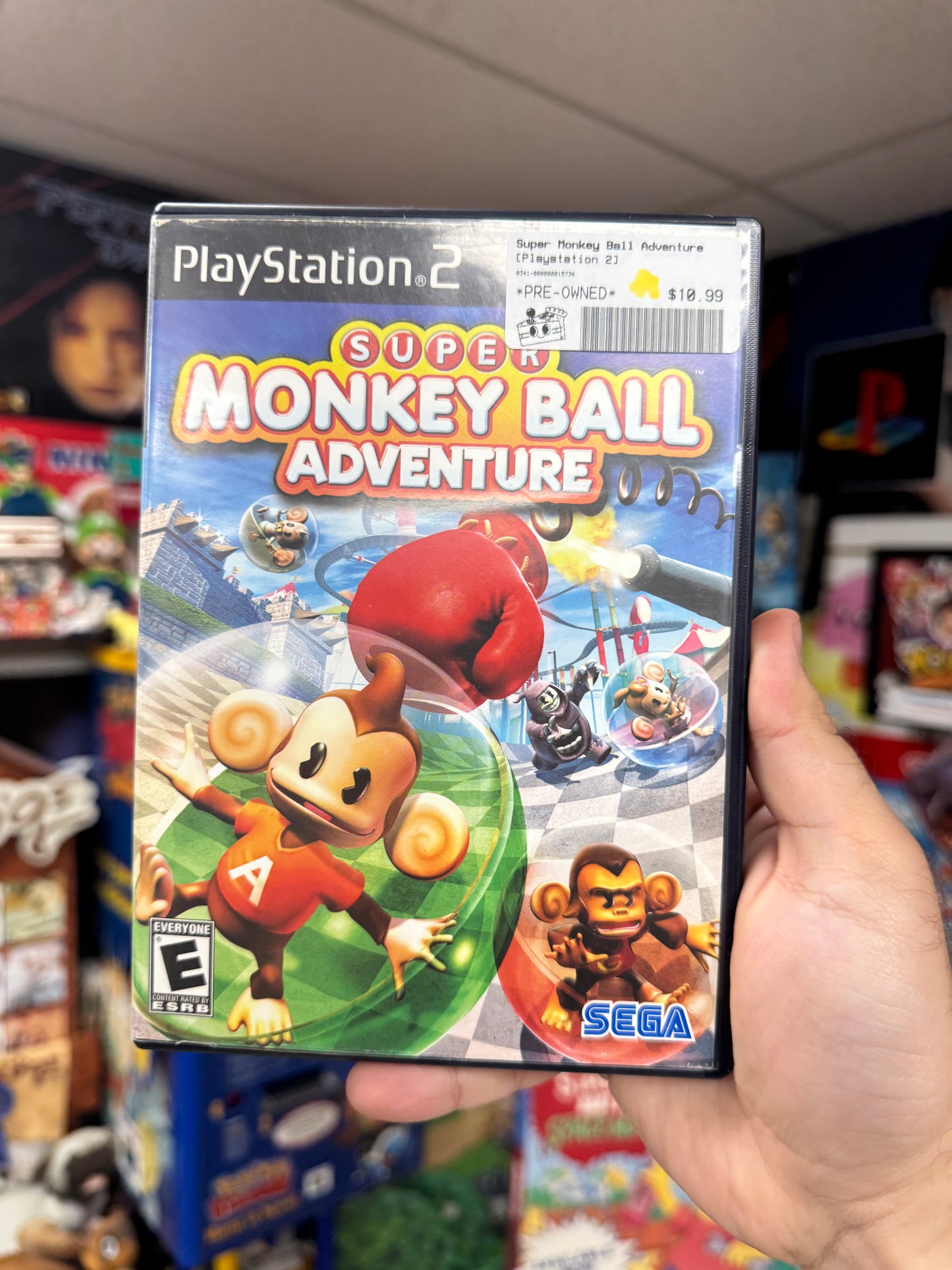Super Monkey Ball Adventure - PS2 Boxed