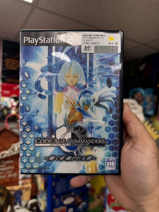 Code Age Commanders - JP PS2 CiB