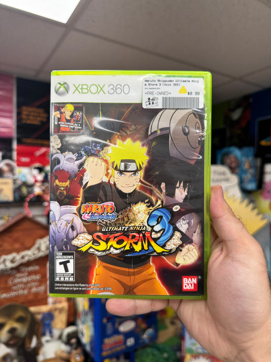 Naruto Shippuden Ultimate Ninja Storm 3 - Xbox 360 CiB