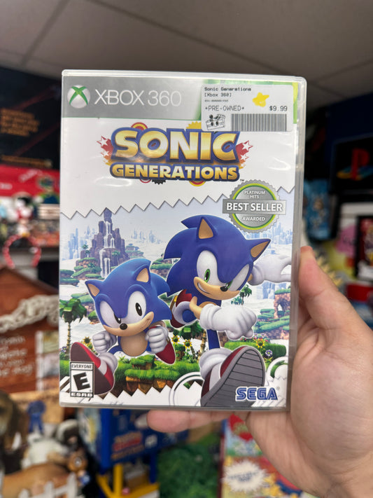 Sonic Generations - Xbox 360 CiB