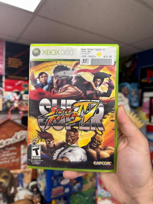 Super Street Fighter IV - Xbox 360 CiB