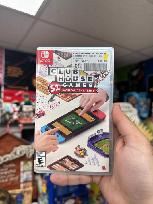 Clubhouse Games: 51 Worldwide Classics - Switch CiB
