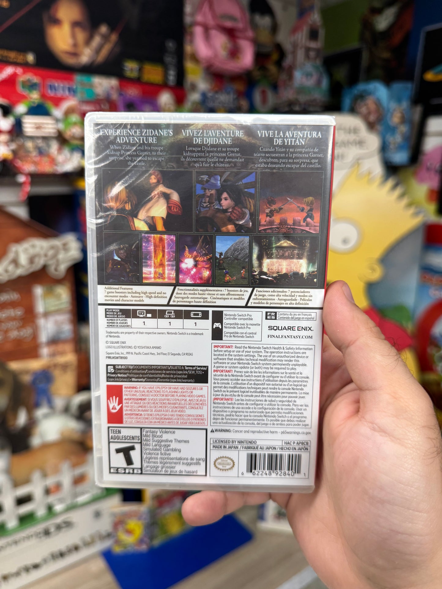 Final Fantasy IX - Switch Sealed