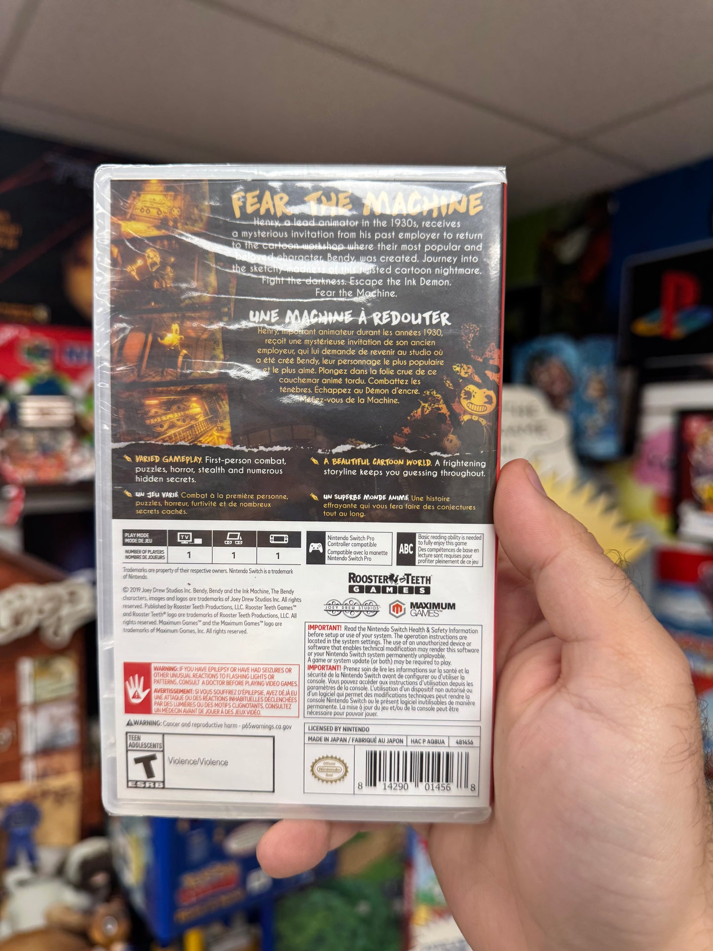 Bendy and the Ink Machine - Switch Sealed