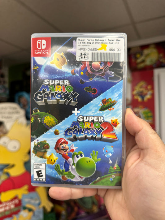 Super Mario Galaxy 1 + 2 - Switch CiB