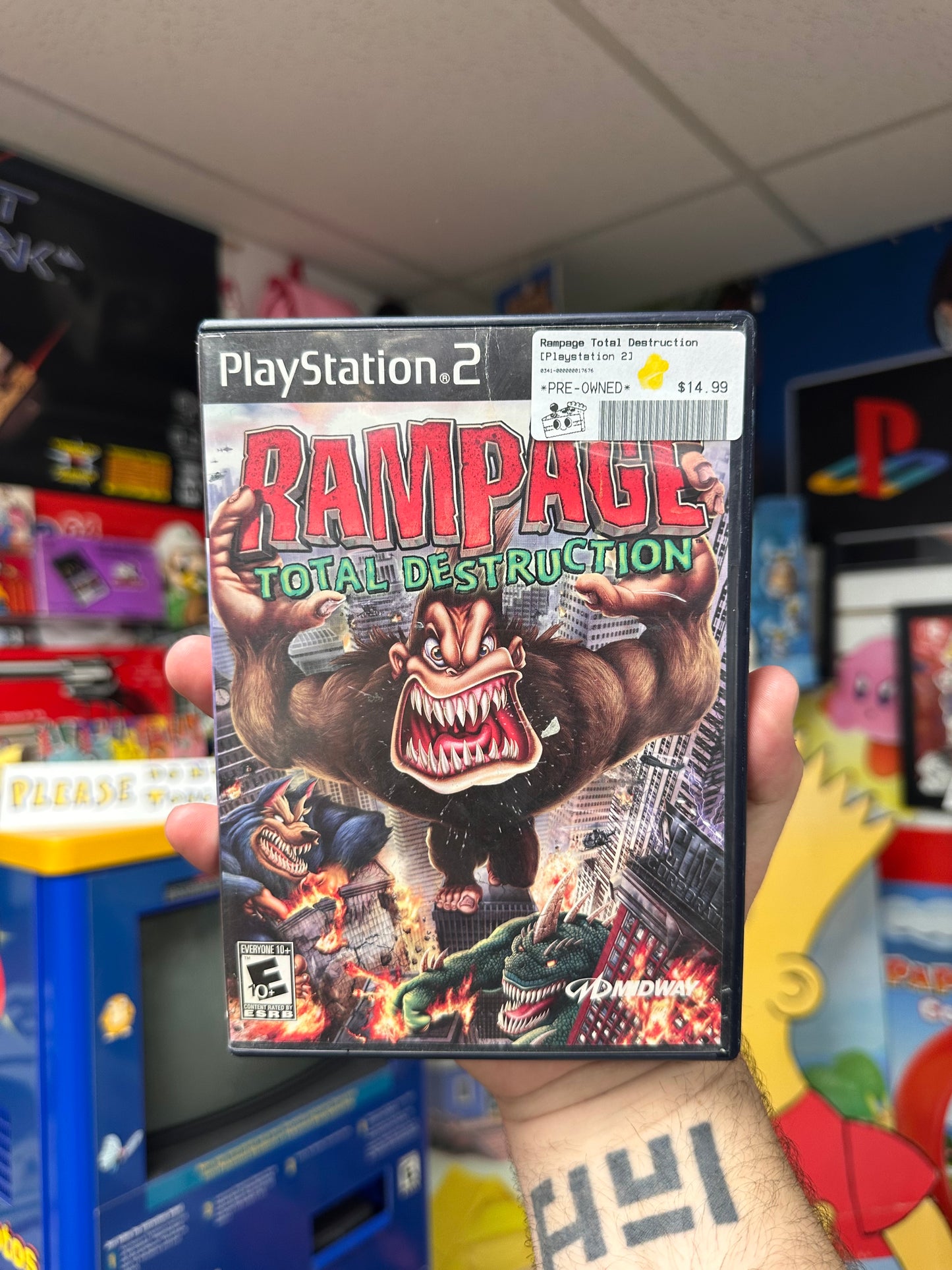 Rampage Total Destruction - PS2 Boxed