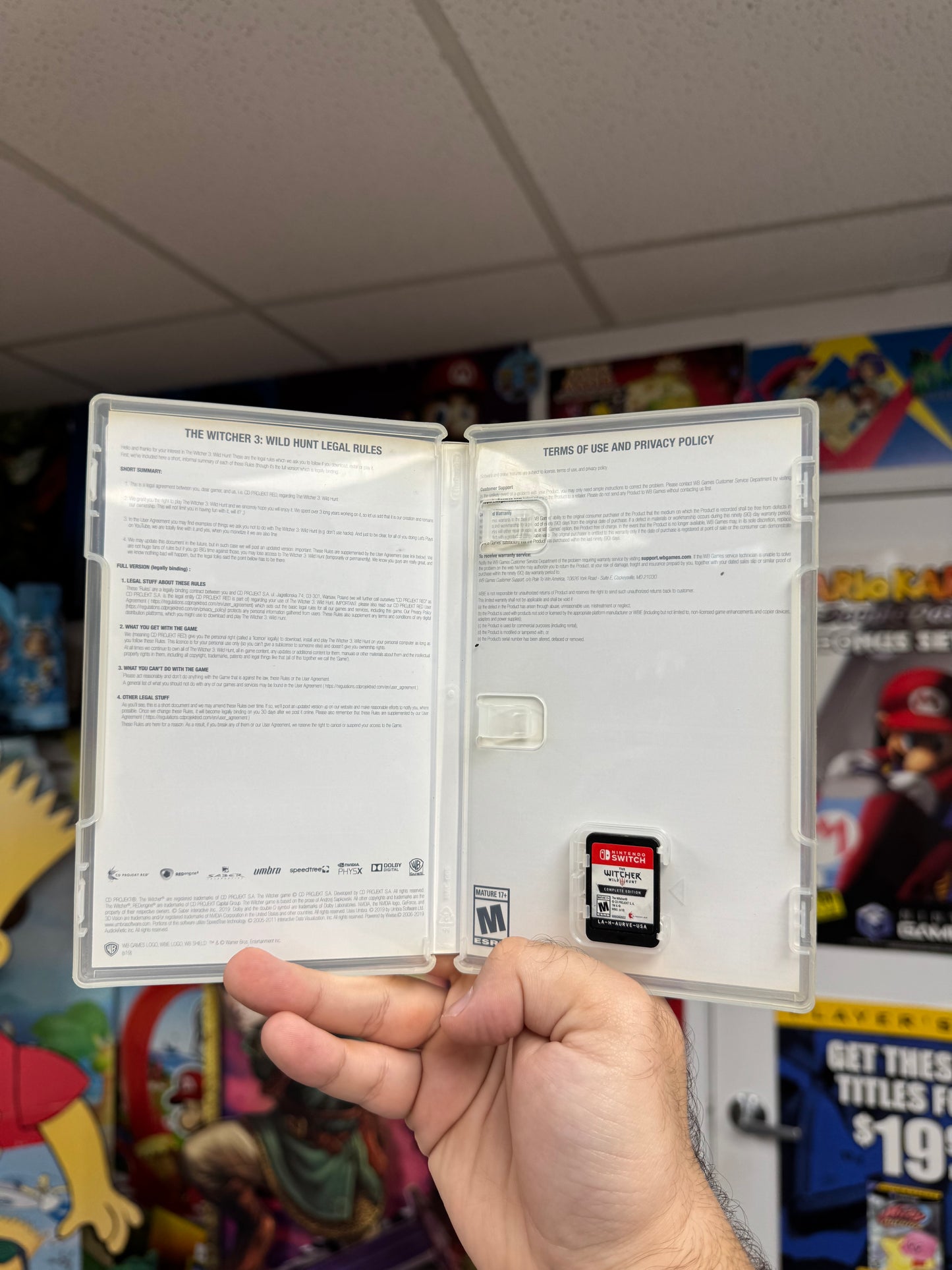Witcher III: Wild Hunt [Complete Edition] - Switch CiB