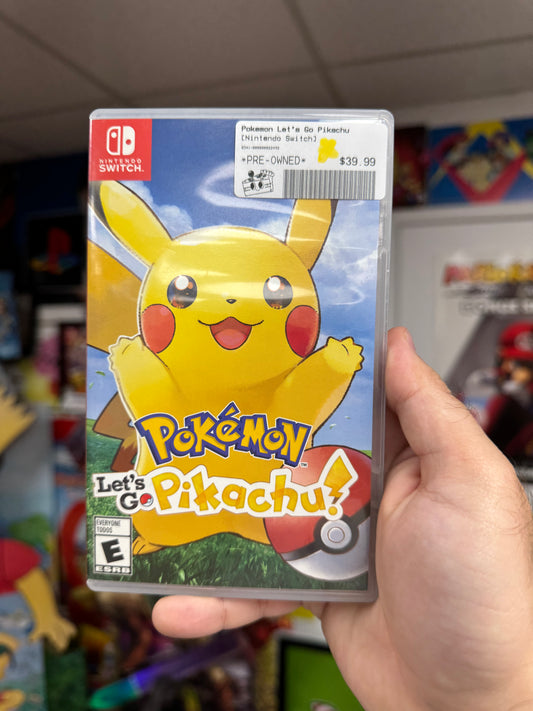 Pokemon Let's Go Pikachu - Switch CiB