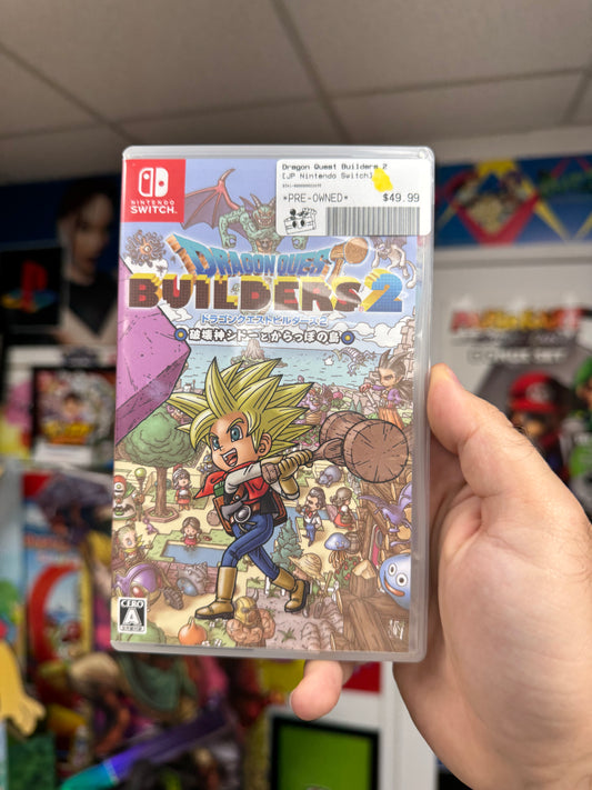 Dragon Quest Builders 2 - JP Switch CiB