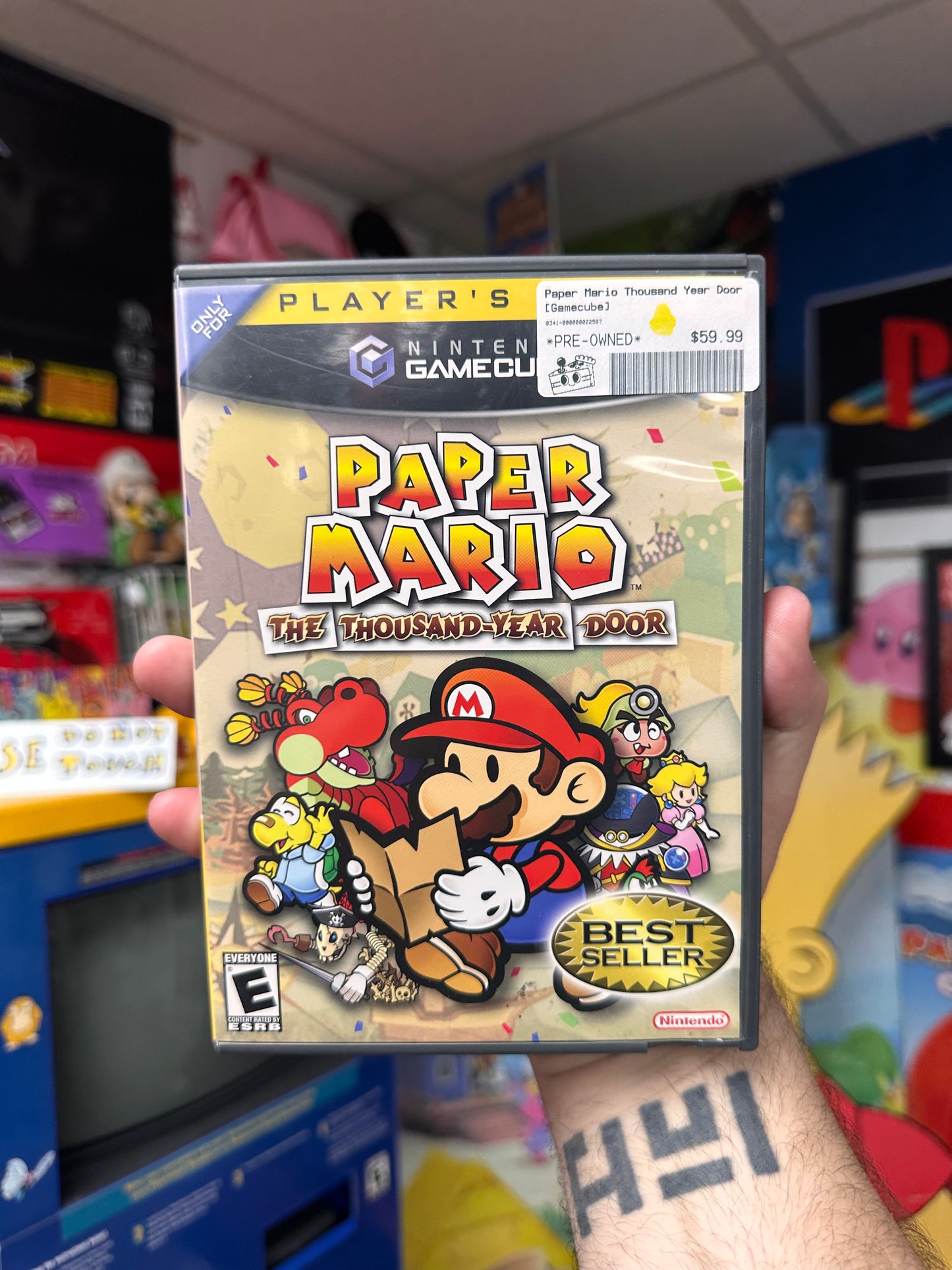 Paper Mario Thousand Year Door - Gamecube CiB