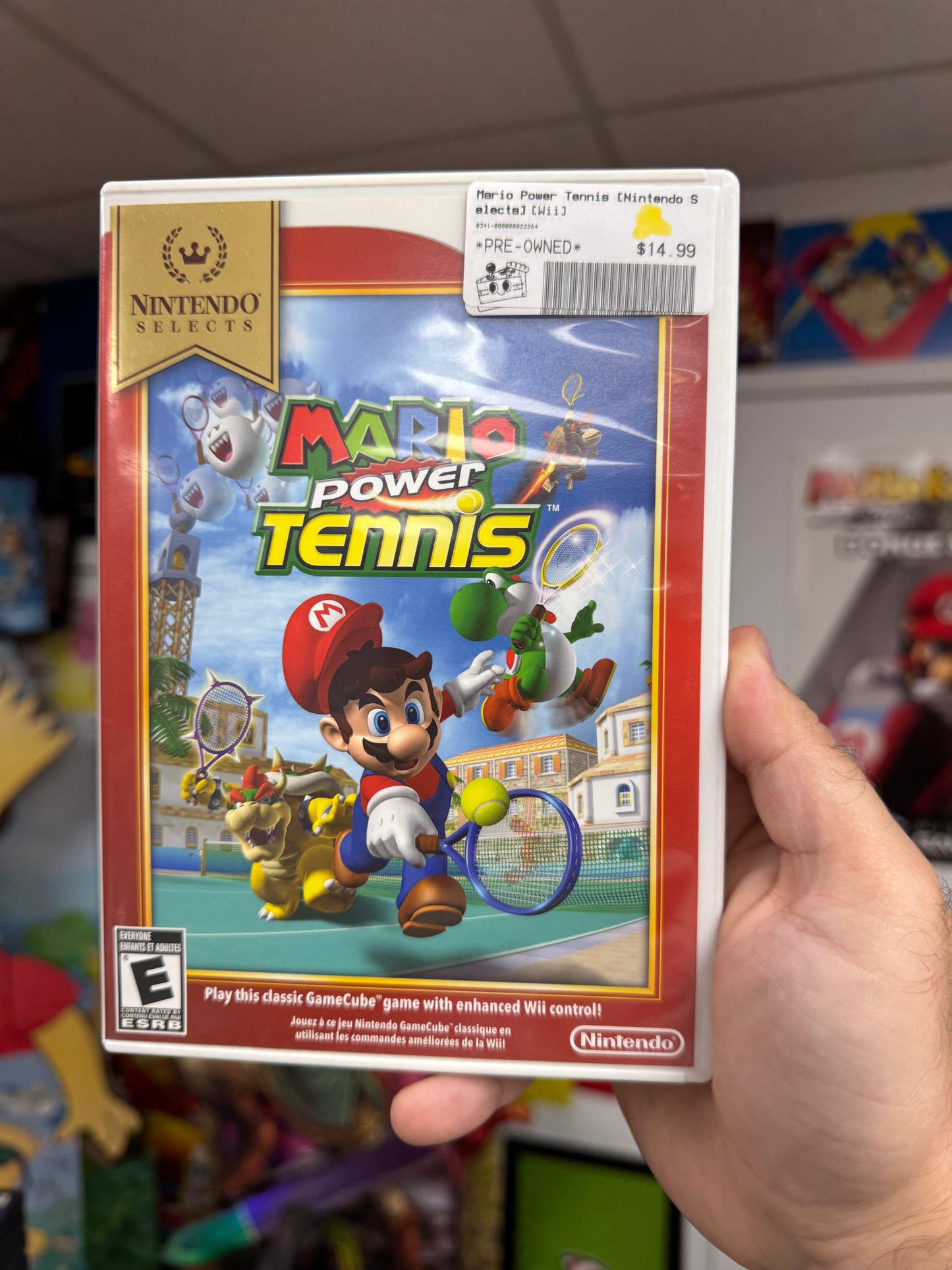Mario Power Tennis [Nintendo Selects] - Wii CiB