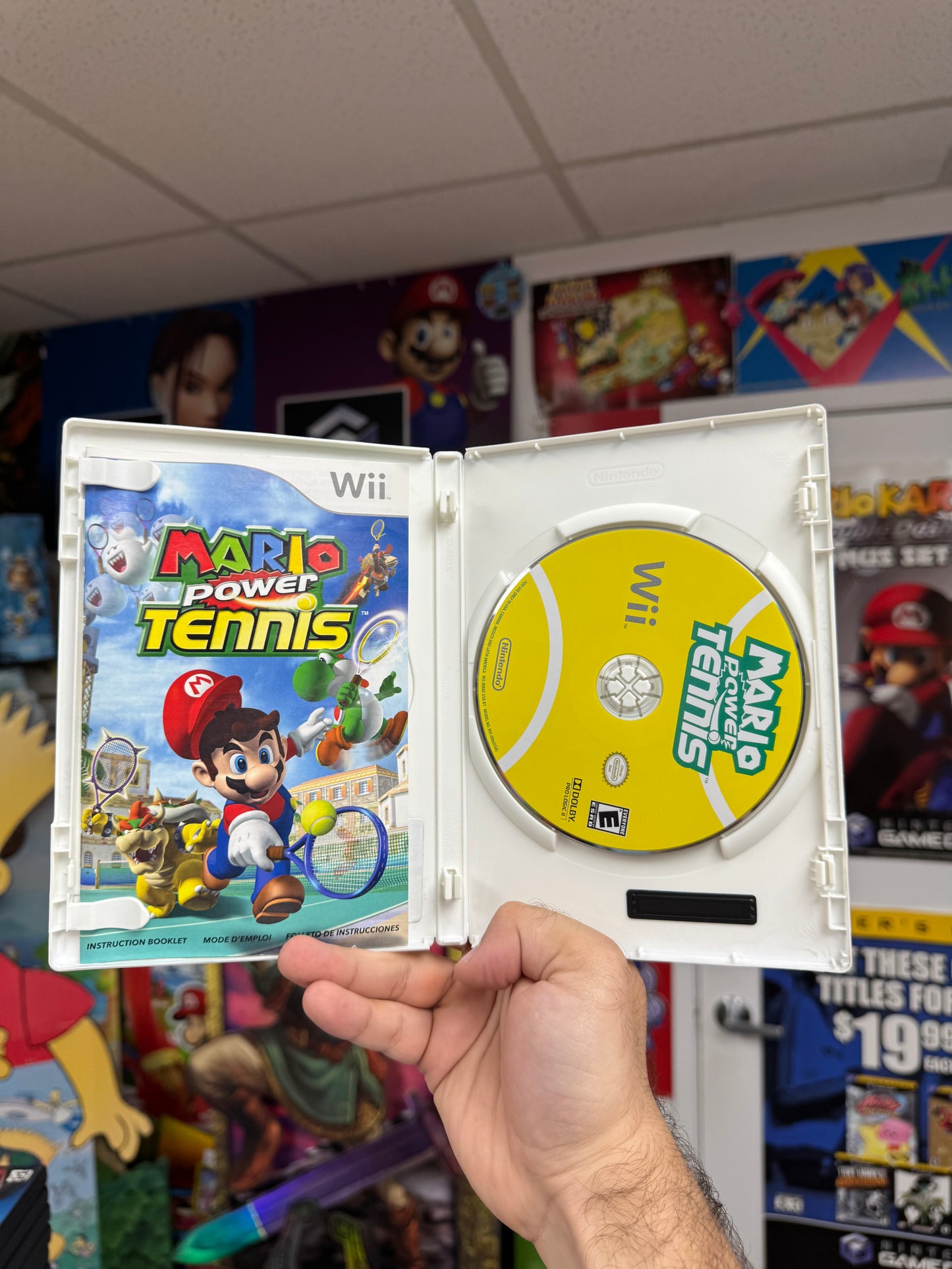Mario Power Tennis [Nintendo Selects] - Wii CiB