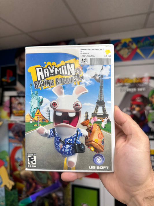 Rayman Raving Rabbids 2 - Wii Boxed