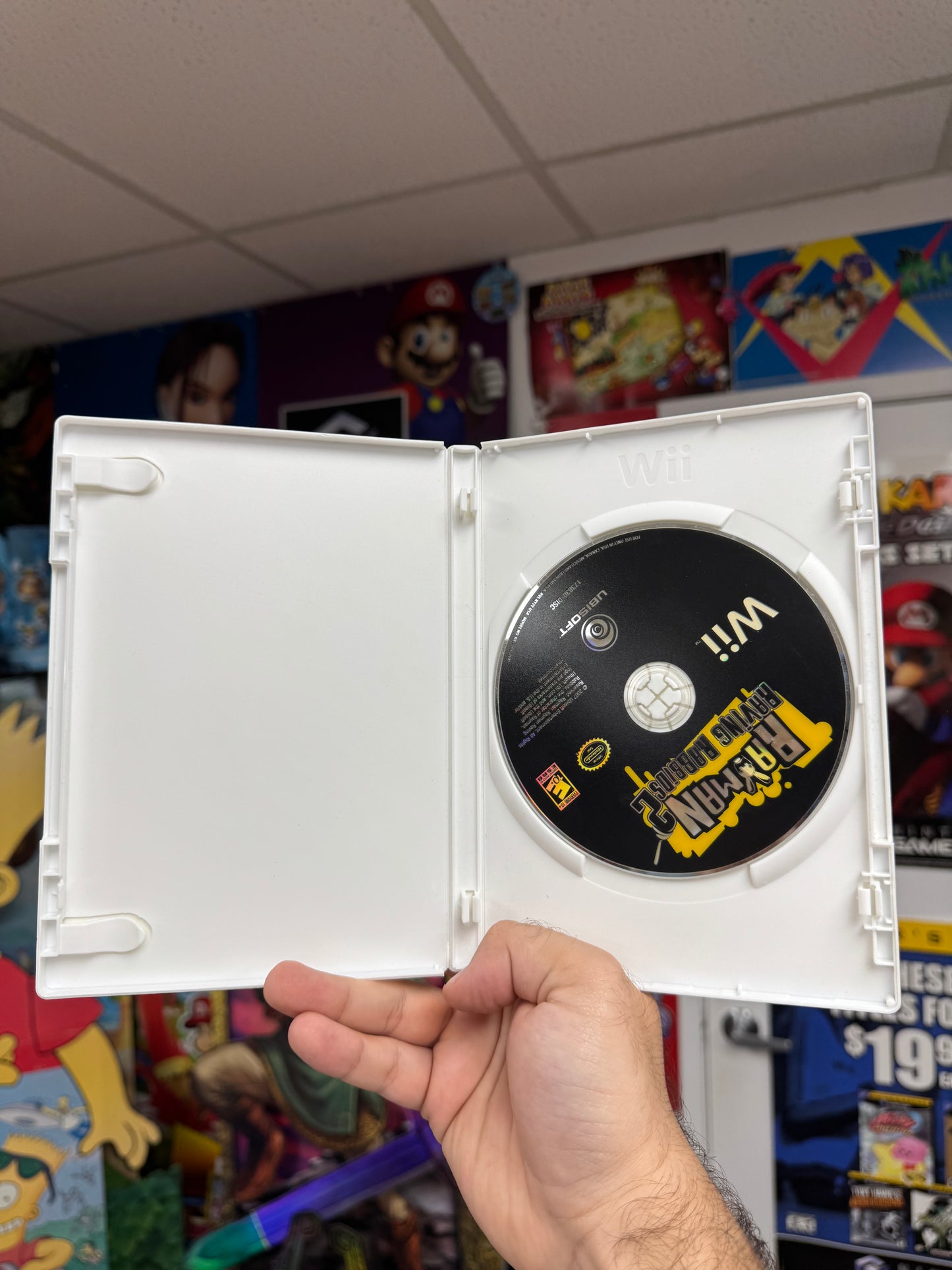 Rayman Raving Rabbids 2 - Wii Boxed