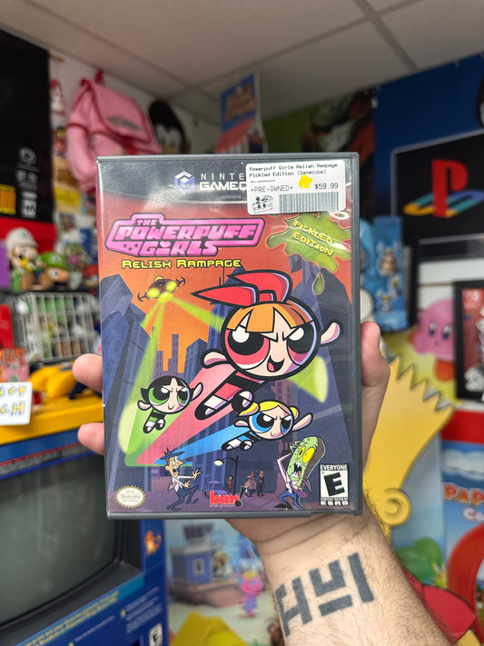 Powerpuff Girls Relish Rampage Pickled Edition - Gamecube CiB