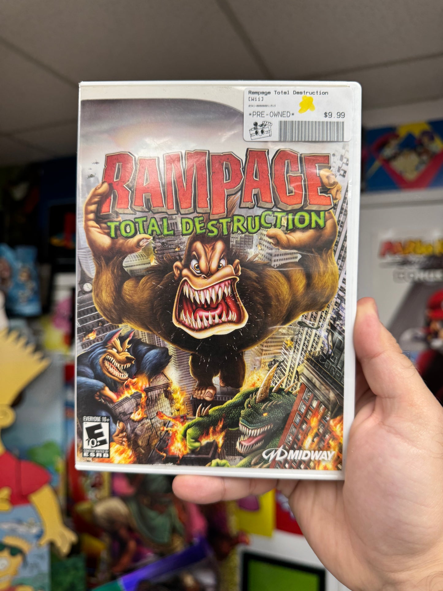 Rampage Total Destruction - Wii CiB