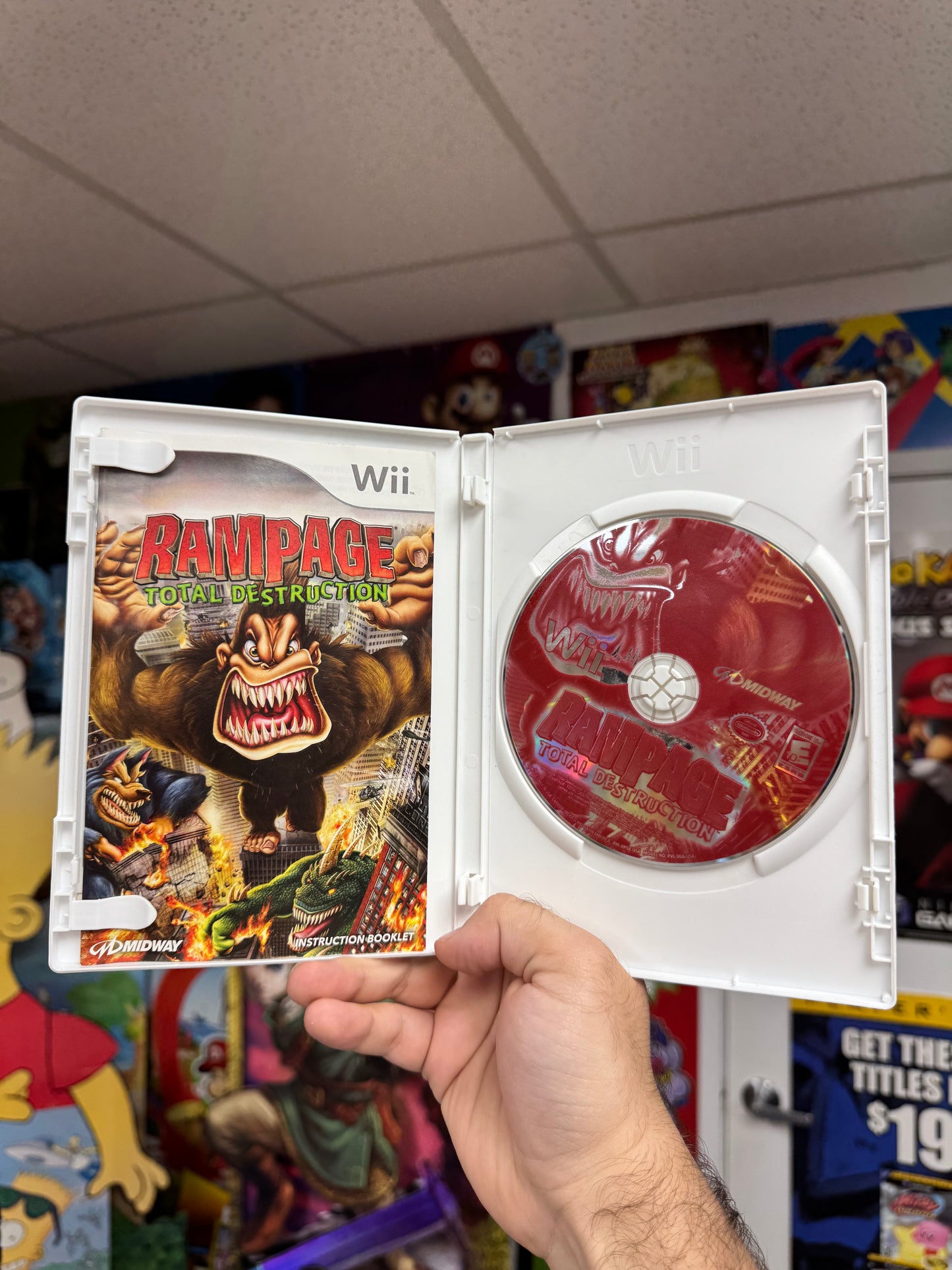 Rampage Total Destruction - Wii CiB