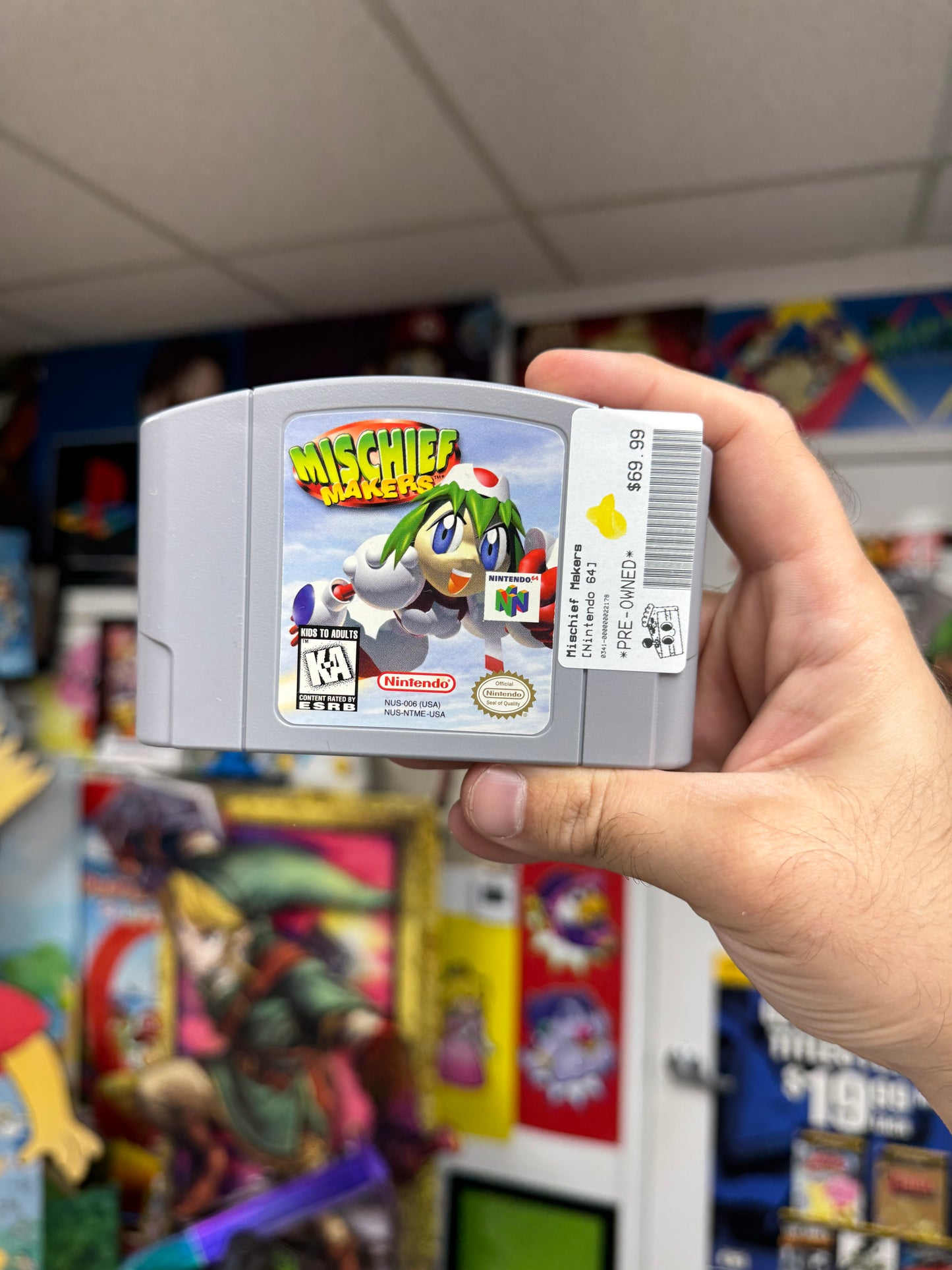 Mischief Makers - Nintendo 64 Loose
