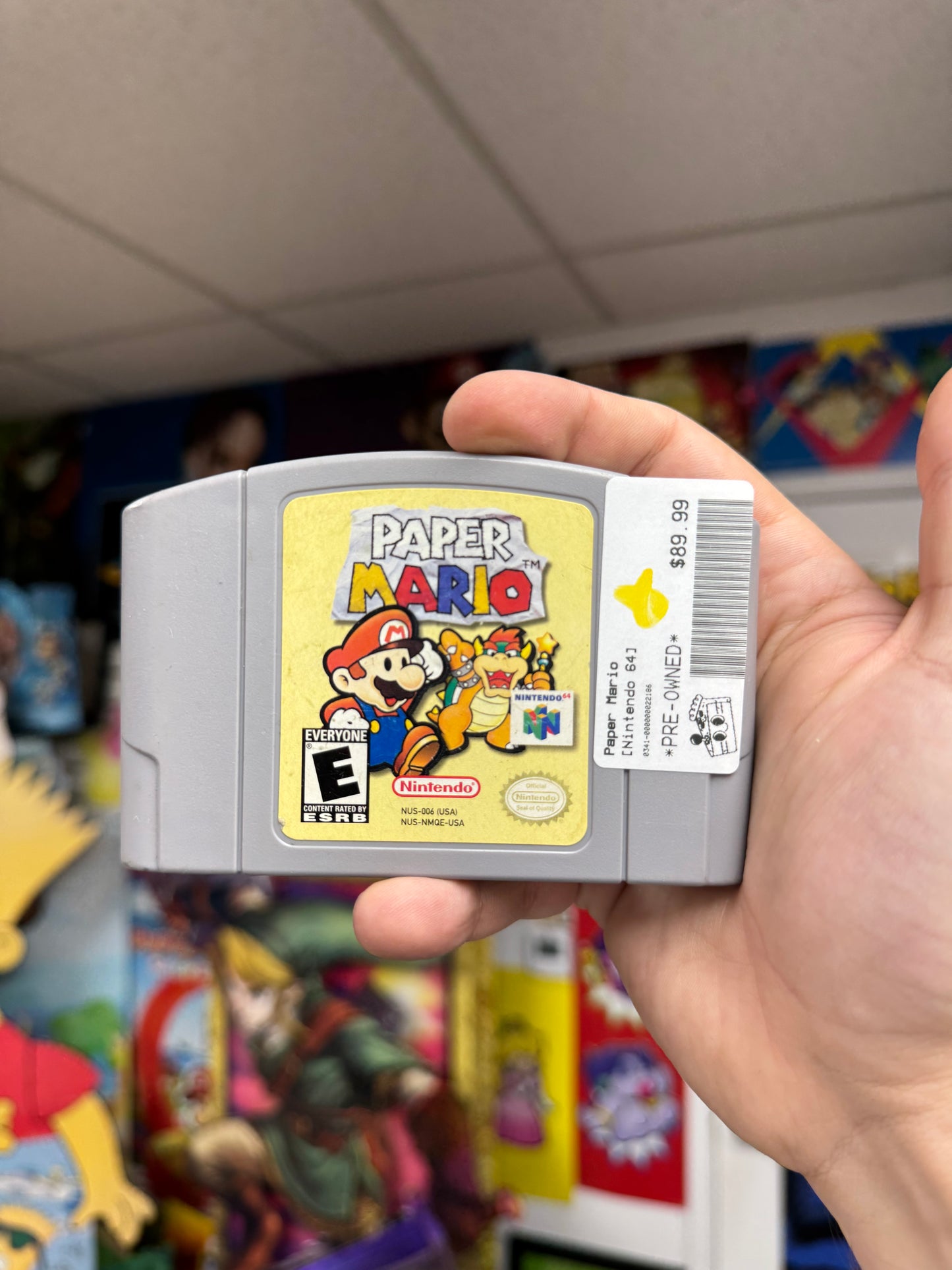 Paper Mario - Nintendo 64 Loose