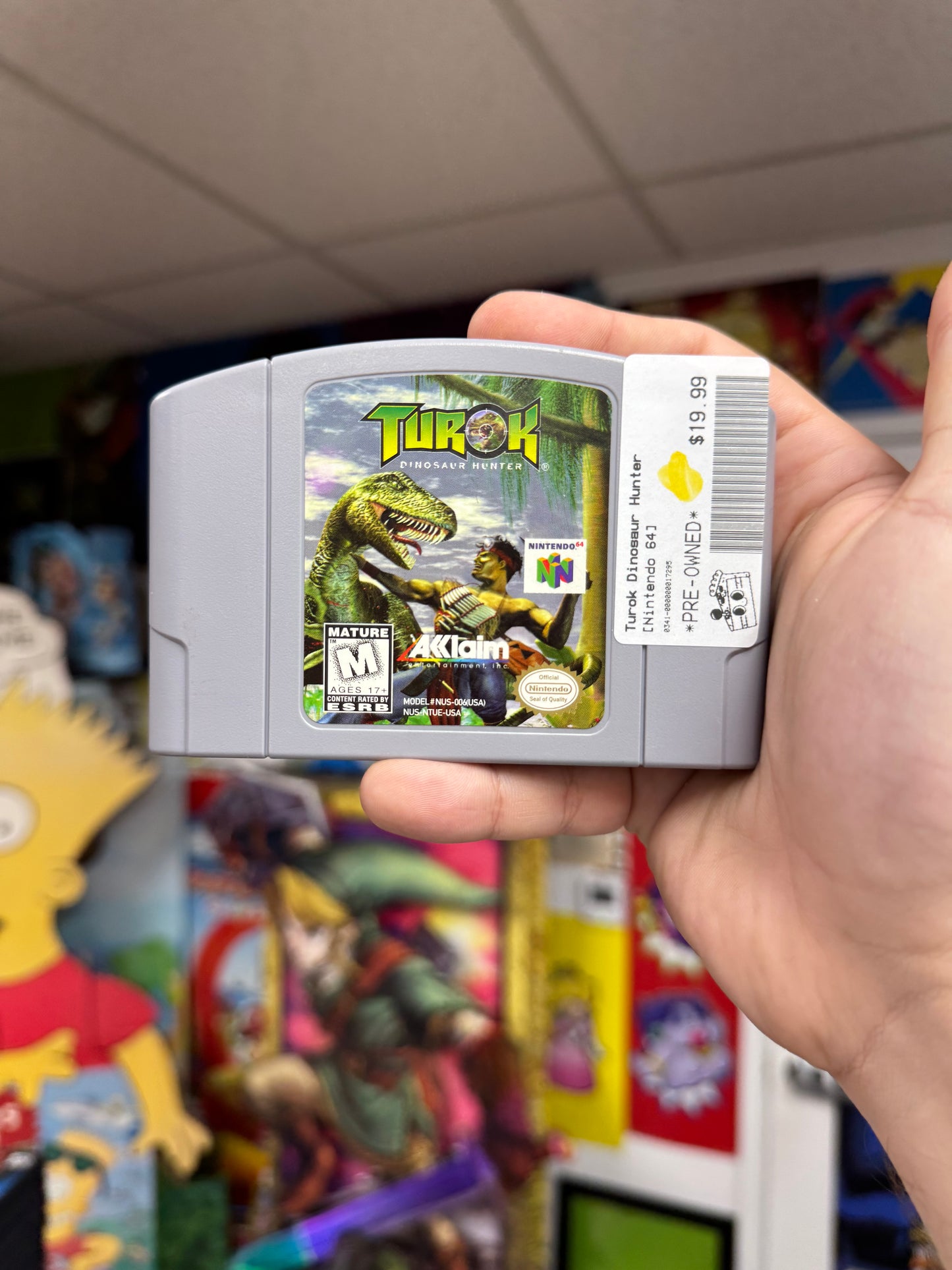 Turok Dinosaur Hunter - N64 Loose