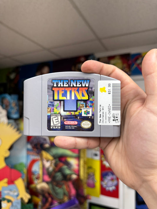 The New Tetris - N64 Loose