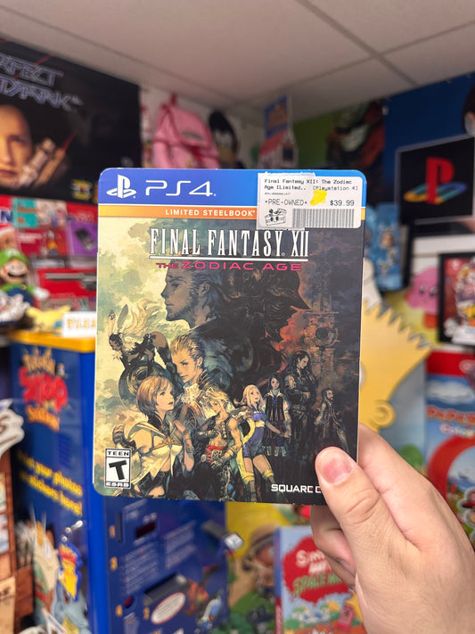 Final Fantasy XII: The Zodiac Age [Limited Edition] - PS4 CiB