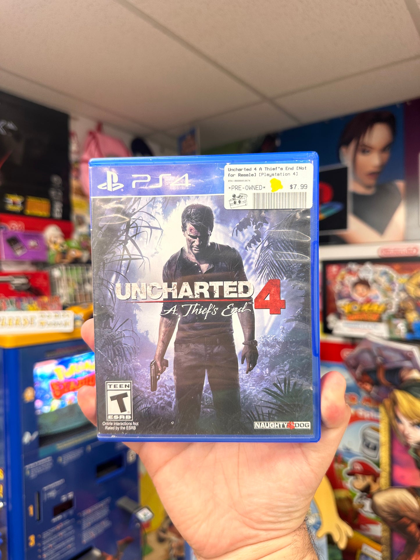 Uncharted 4 A Thief's End [Not for Resale] - PS4 CiB