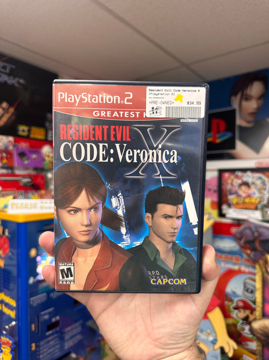 Resident Evil Code Veronica X [Greatest Hits] - PS2 CiB