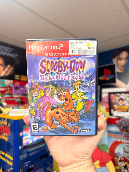 Scooby Doo Night of 100 Frights [Greatest Hits] - PS2 CiB