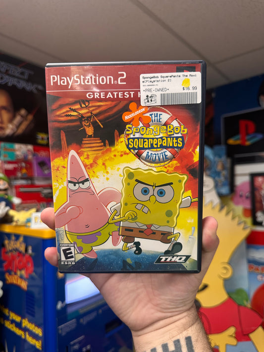 Spongebob Squarepants the Movie [Greatest Hits] - PS2 CiB