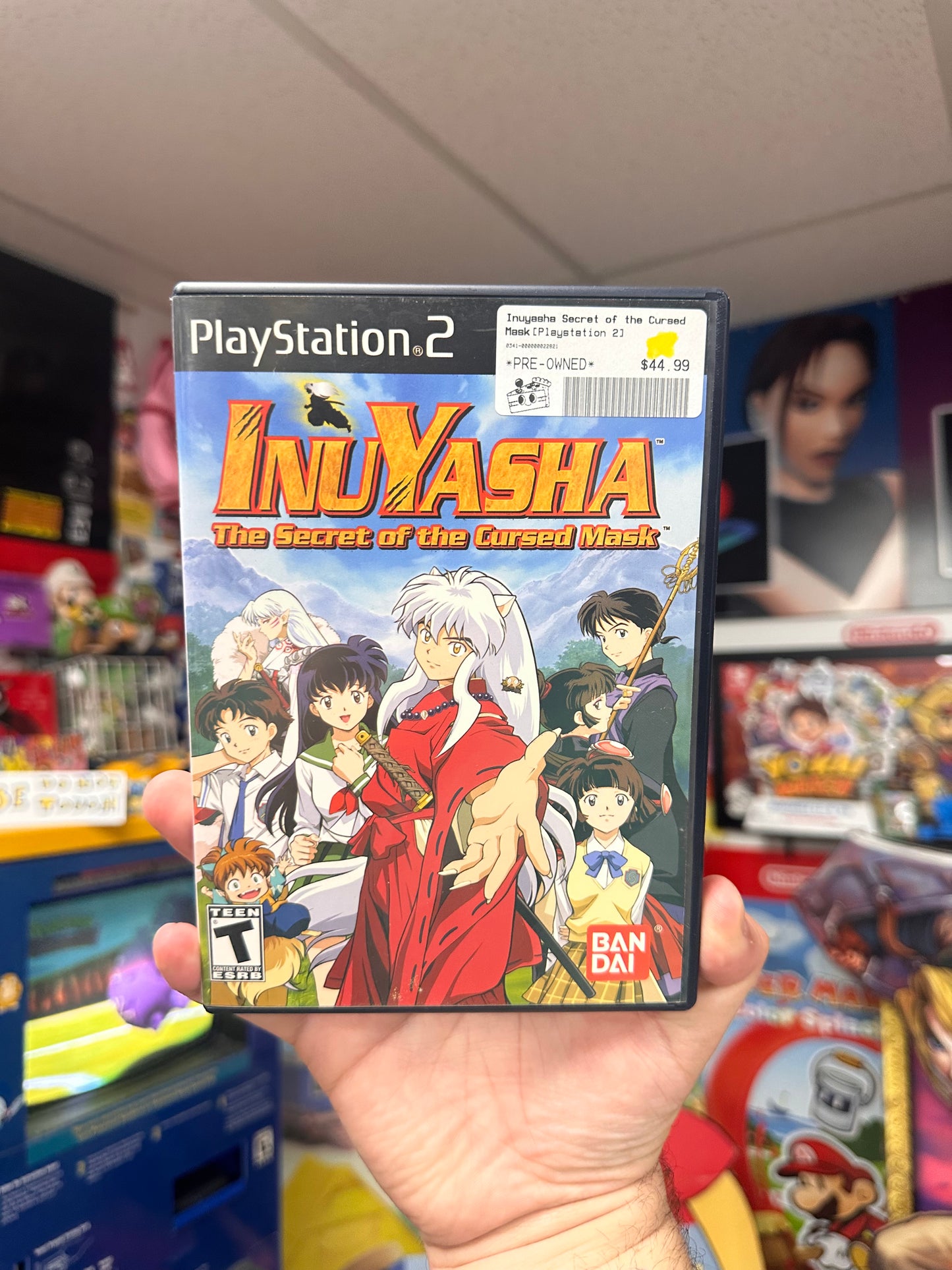 InuYasha Secret of the Cursed Mask - PS2 CiB