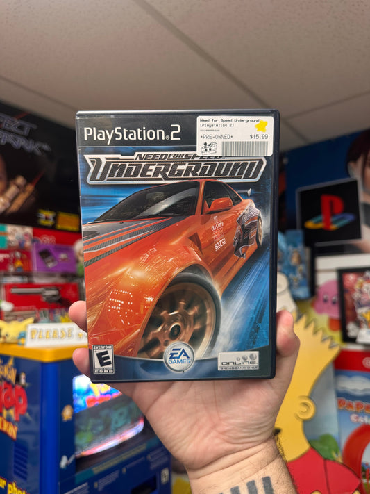 Need for Speed Underground - PS2 CiB
