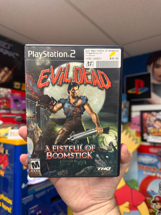 Evil Dead Fistful of Boomstick - PS2 CiB